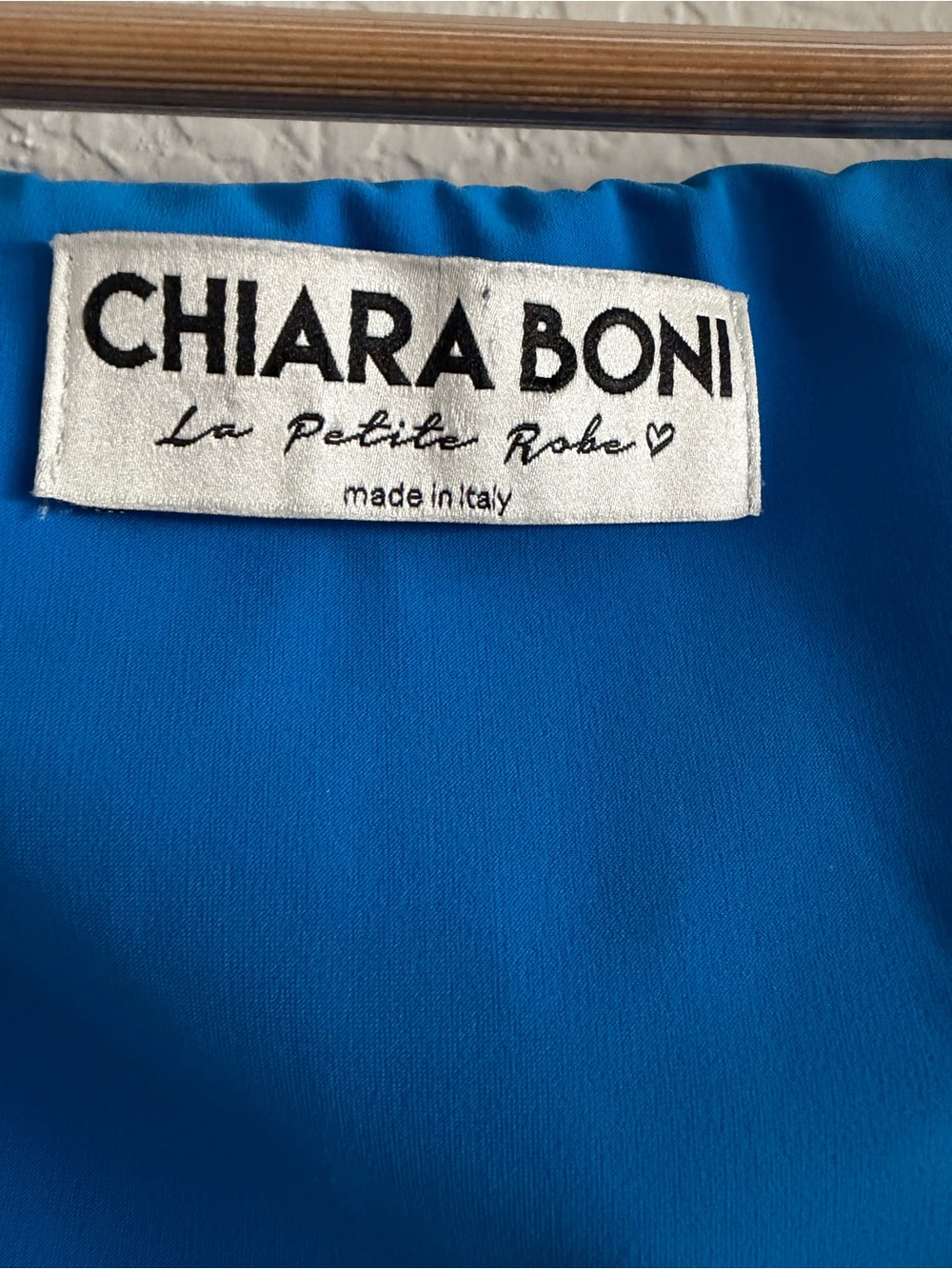 Chiara Boni Blue Gown IT size 46 US size 10 US size medium - Picture 10 of 14